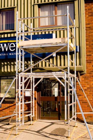 High Clearance scaffold tower