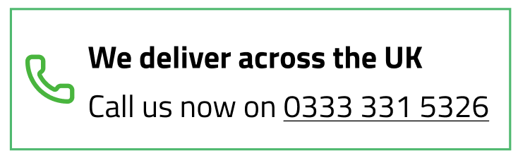 We deliver across the UK. Call us now on 0333 331 5326