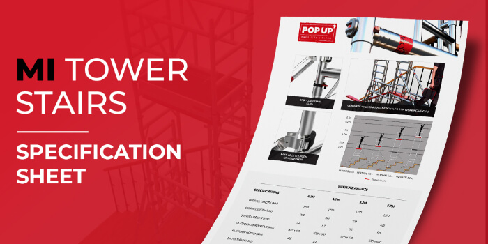 MI TOWER STAIRS Specification Sheet